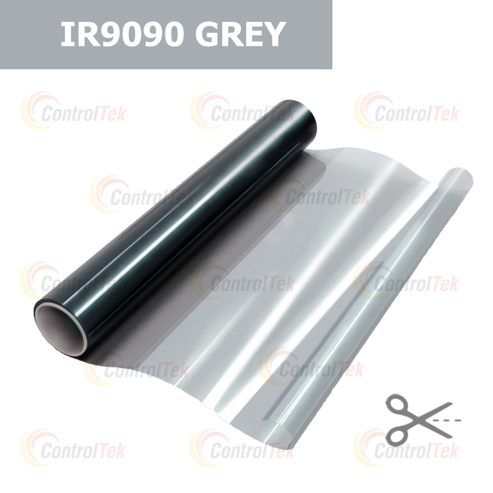 Пленка для окон атермальная IR9090 GREY ControlTek, на отрез (ширина рулона 1,524 м.)