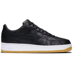 Кроссовки Nike Air Force 1 Low Black Silk x Fragment Design x CLOT