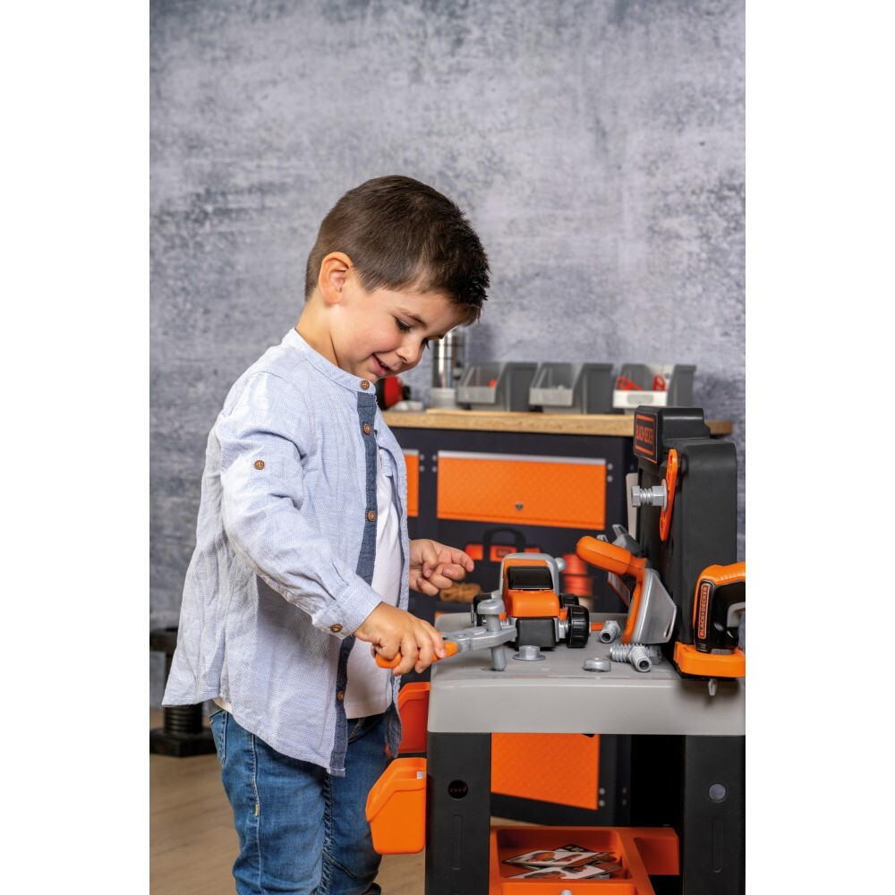 Smoby - Black & Decker Bricolo Center Workshop + 79 аксессуаров 360740