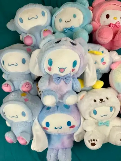 Синнаморолл 25 белые ушки с открытым ртом