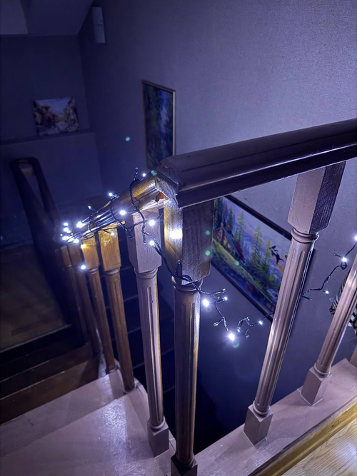 Гирлянда светодиодная "NAVIGATOR" (нить) 8 режимов100 ламп 6.5м