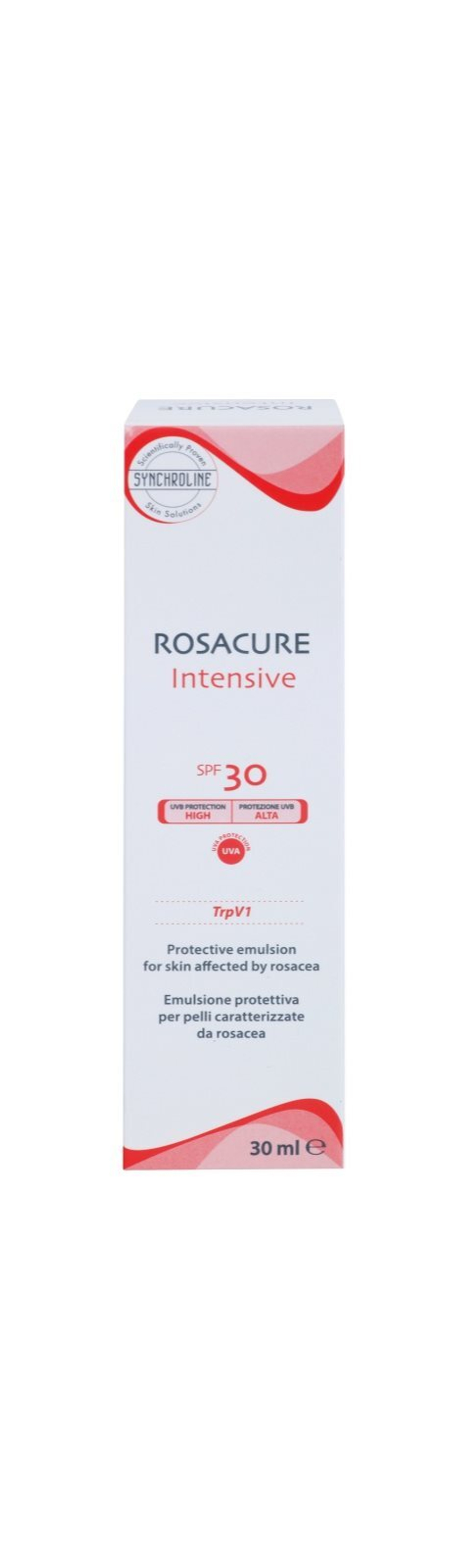 Synchroline Rosacure Intensive - Эмульсия защитная для чувствительной кожи склонной к покраснениям SPF 30 /   30  ml  / GTIN 8023628900899