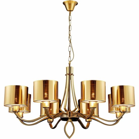 Люстра потолочная ILLUMICO E27  IL1802-8P-17 AB