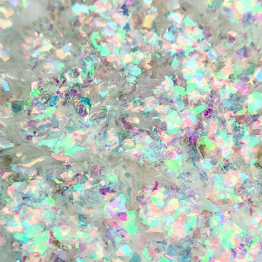 Набор Хлопья - слюда хамелеоны прозрачные - для литья изделий и творчества