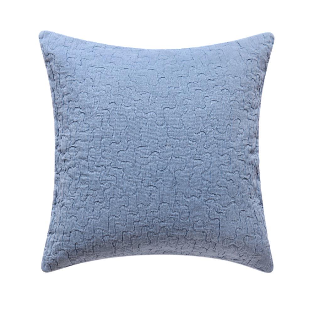 Наволочка декоративная 47х47см Luxberry Japandy голубая