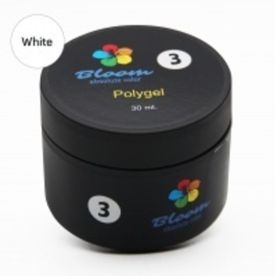 Poly Gel Bloom №3 БЕЛЫЙ