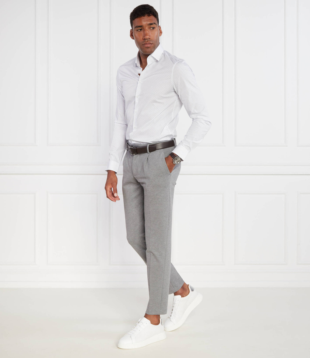 Рубашка POPLIN SQUARE PRINT Calvin Klein - белый(K10K111638)