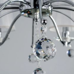 Citilux Шелли CL438161 Люстра подвесная с абажурами Хром