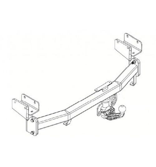 Фаркоп Westfalia 346076600001 Hyundai Santa Fe 2012-(паспорт и сертификат в комплекте)(без электрики)