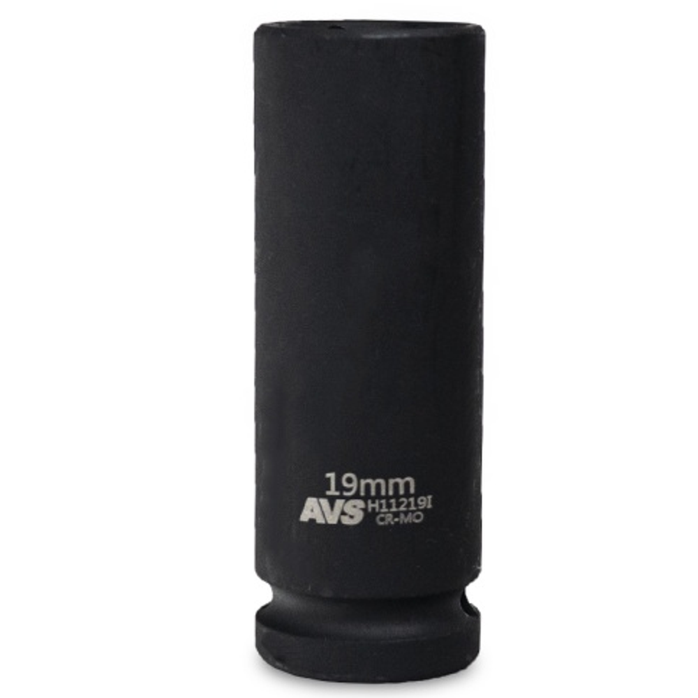 Головка торцевая ударная глубокая 6-гранная 1/2''DR (19 мм) AVS H11219I