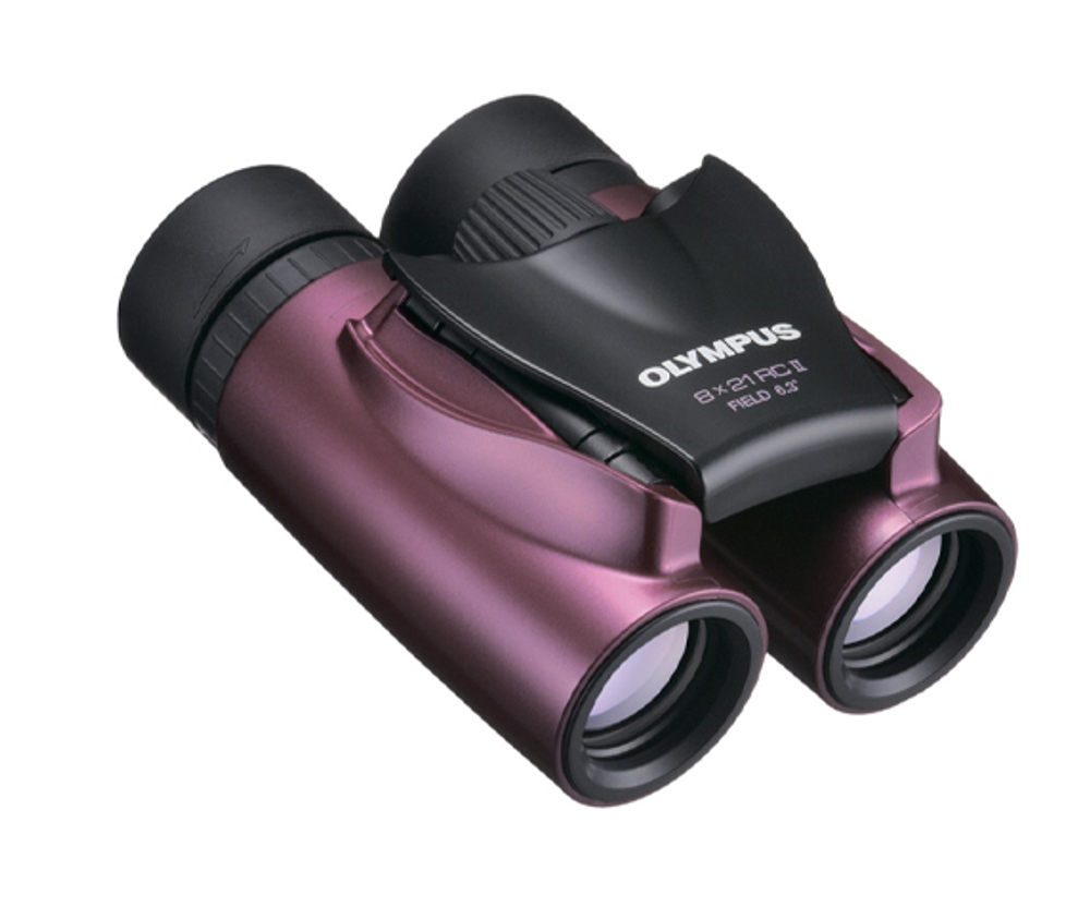 Бинокль Olympus 8x21 RC II, пурпурный