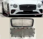 Черная решетка радиатора для Bentley Continental GT V8 W12 2018+ Бентли Континенталь