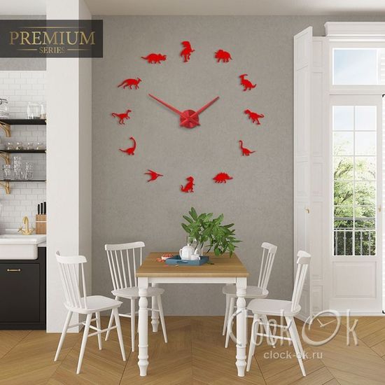 Настенные 3D часы Dino