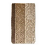 Коврик для ванной L'CADESI Marathon, 50, Треугольник, коричневый, Турция