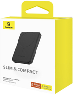 Внешний аккумулятор Baseus Magnetic Mini C+Qi 20W (MagSafe) P10022107113-00 5000 мАч черный