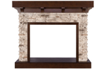 Каминокомплект Chalet - Темный дуб с очагом Vision 30 EF LED FX