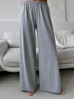 Комплект пижамный серый меланж