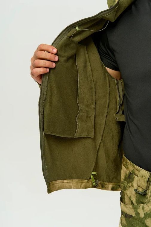 Костюм тактический утепленный Softshell Мох