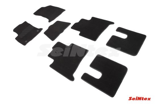 Ворсовые коврики в салон Toyota Fortuner II (2015-наст. время)