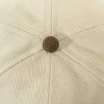 Кепка Ymkashix Logo Face бежевая/коричневая