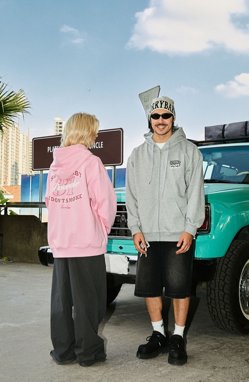 Худи DONSMOKE "Lucky Number" Zip-Hoodie