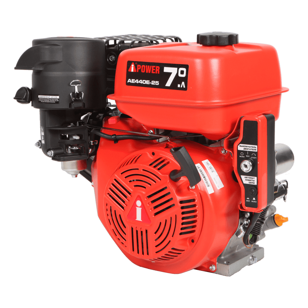Двигатель A-iPower бензиновый AE460E-25