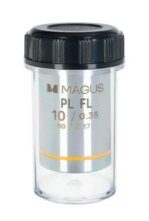 Объектив MAGUS 10PLFL 10x/0,35 Plan FL ∞/0,17