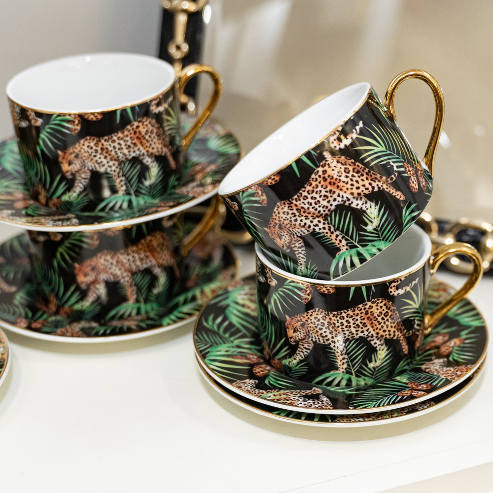Набор 12 предметов чайный Джунгли