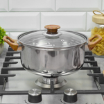 Кастрюля 2,6л из нержавеющей стали