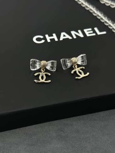Серьги CHANEL