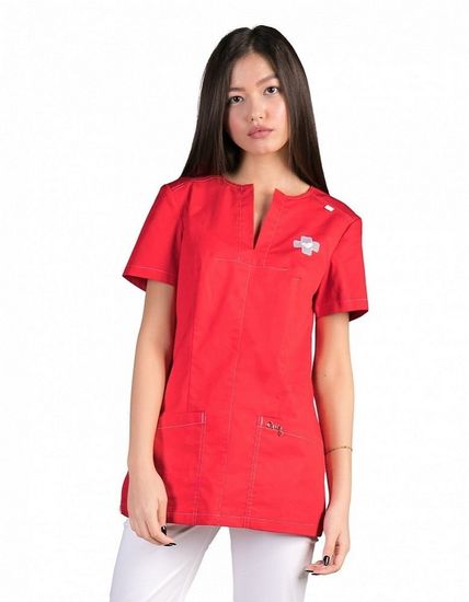 Блуза женская Z16-1634 (сатори 0/красный 763)