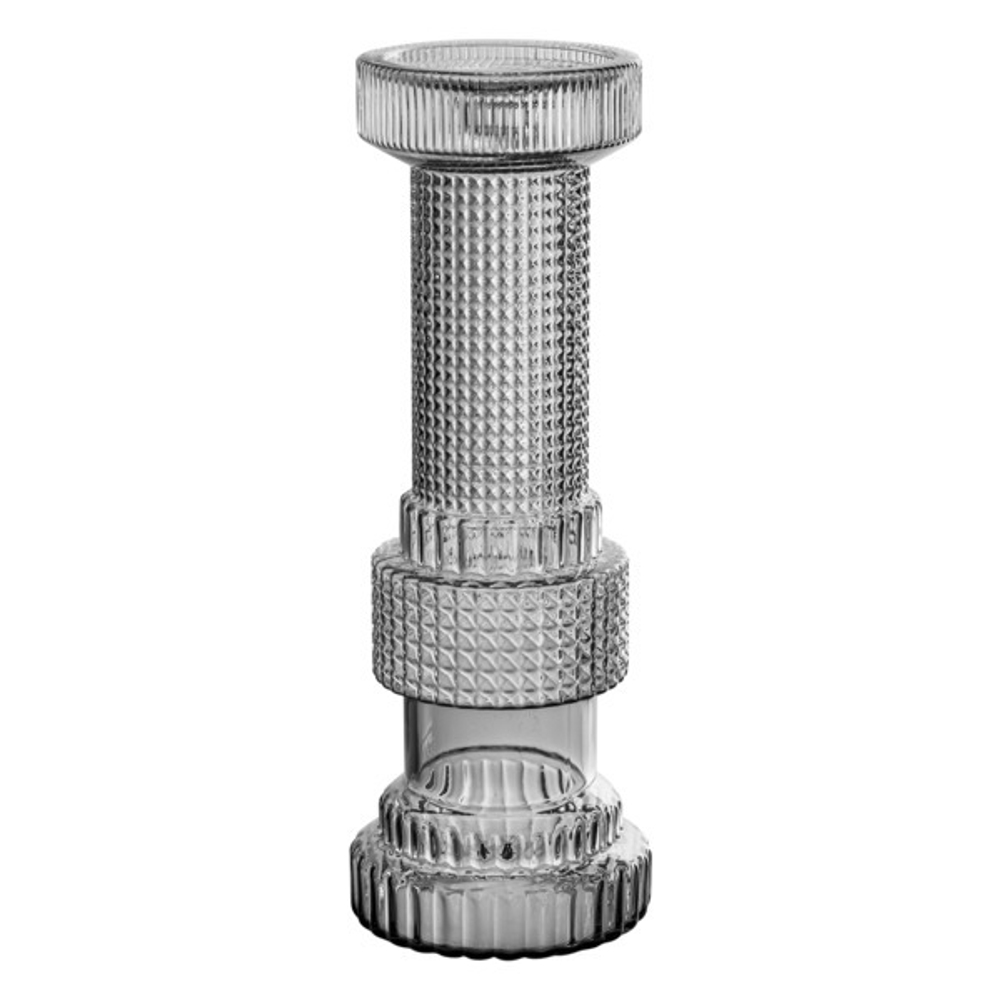 Подсвечник 34см Rasteli серый