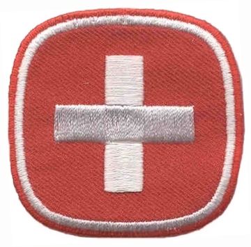 Нашивка Швейцарский крест