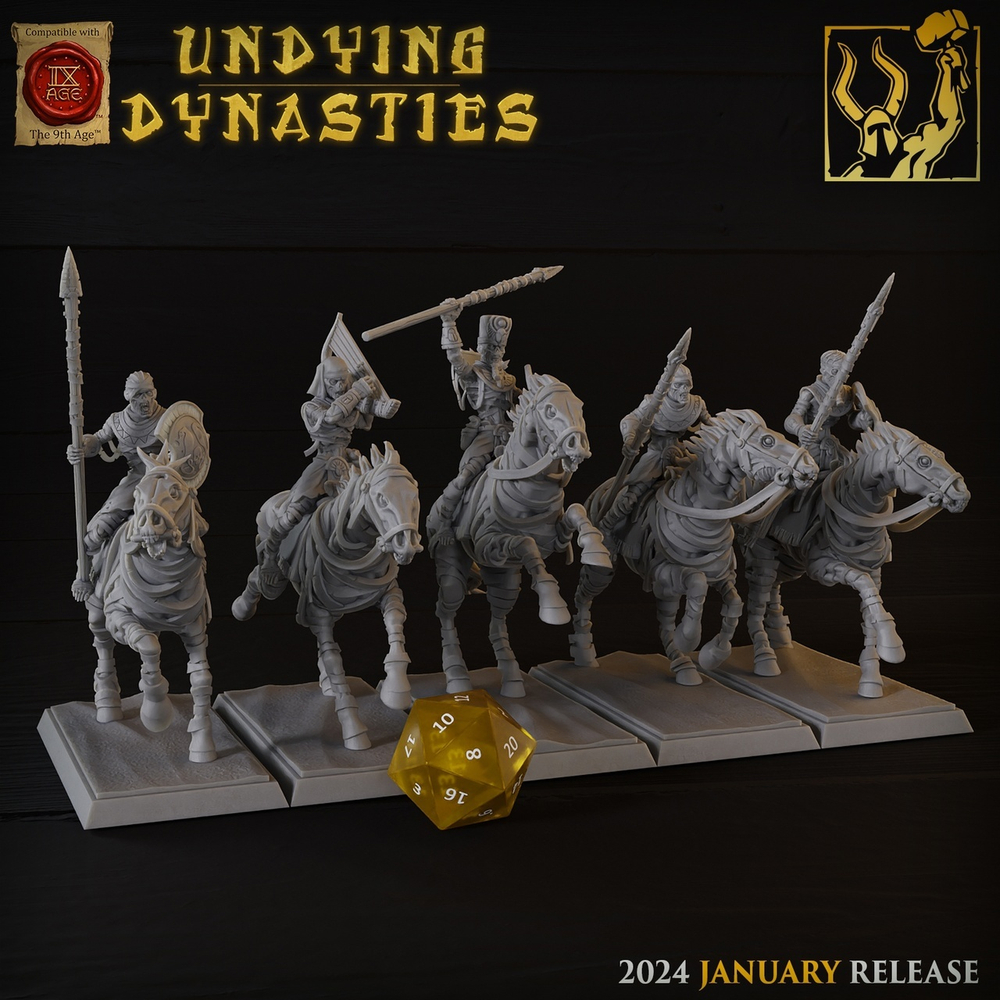 Tomb Kings Sand Riders Spears