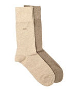 носки 2 пары Calvin Klein - серый(701218631)