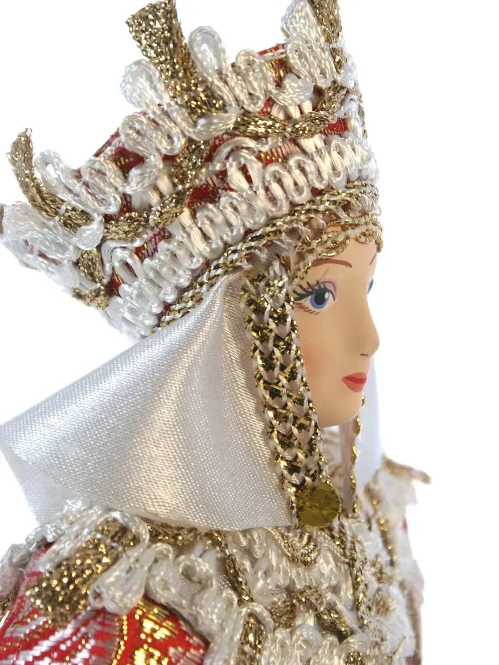 Кукла фарфоровая Царица в праздничном одеянии