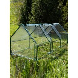 Теплица GREEN APPLE GA-House-3х-frame 2700х900х900 мм 3 отсека | Теплица