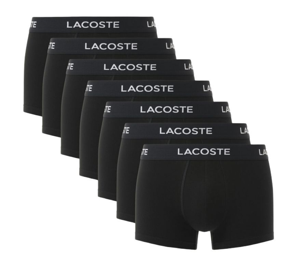 Мужские спортивные боксеры Lacoste Cotton Jersey Trunks 7P - multicolor