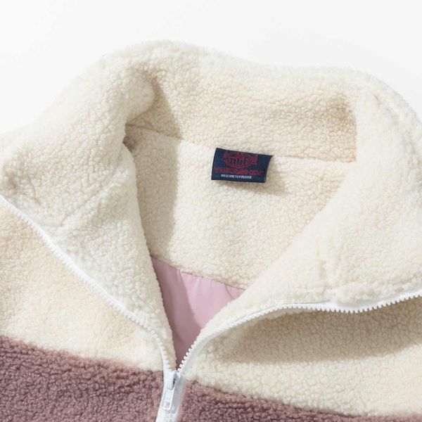 Куртка Furry HTF Big Logo Лавандовая - фото 4