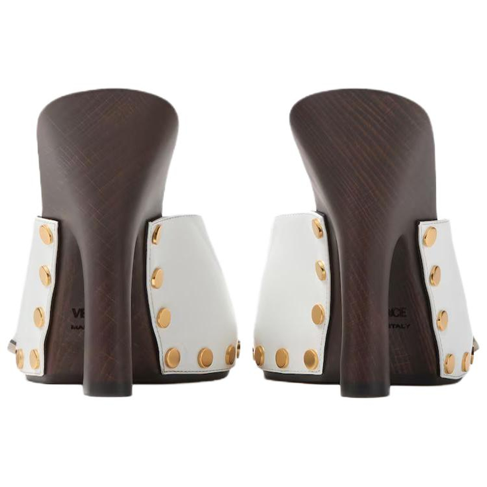 VERSACE Slide Slippers Women"s White