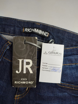 Джинсы Richmond темные 42 размер, новые