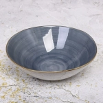 Салатник керамический «Corsica blue» 22*7см