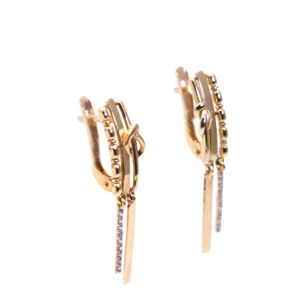 Серьги Узелок Счастья