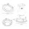 Elipson Planet In-Ceiling Mount M White