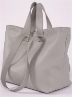 Сумка женская шоппер через плечо на ремне из кожи большая повседневная для женщины и мамы