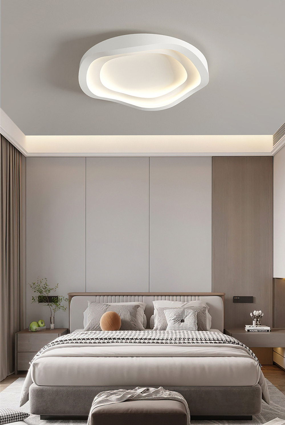 Потолочный дизайнерский светильник Cream by Ligth Room