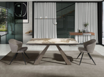 Стул Angel Cerda F3208-GRIS /4057 черные ножки