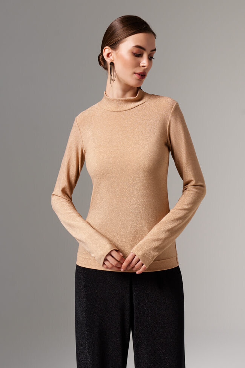 23122 Водолазка женская (бежевый)