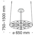 Подвесной светильник Maytoni MOD037PL-L16B