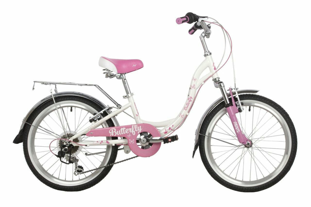 Детский велосипед Novatrack Butterfly 6 sp. 20" (2022)